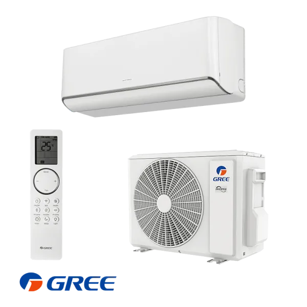 Инверторен климатик Gree Airy GWH24AVEXF-K6DNA1A, 24 000 BTU, A+++
